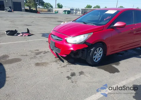 2012 Hyundai Accent Gls/Gs из США, поврежденный, VIN KMHCT5AE6CU030446